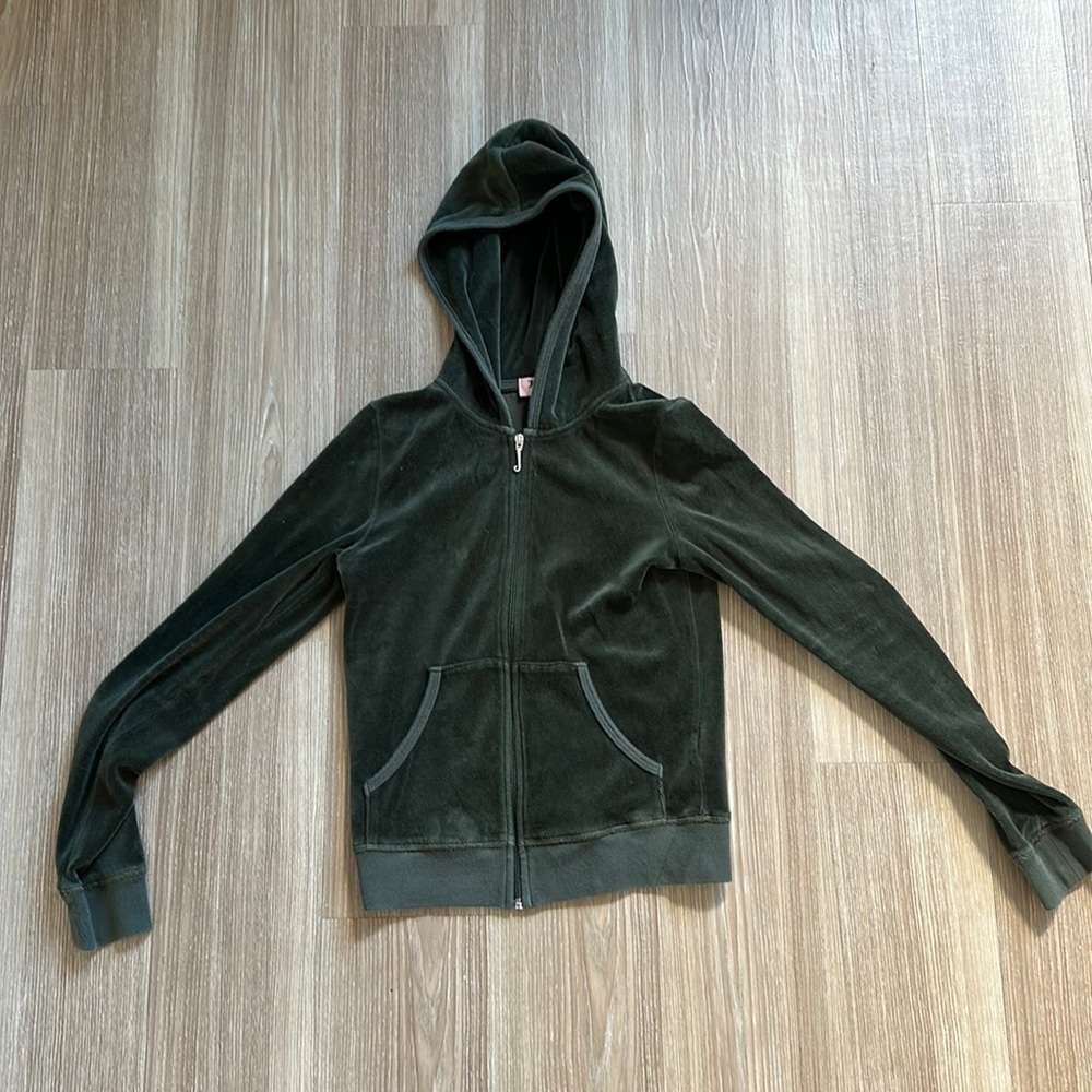 Vintage Juicy Couture Velvet Track Jacket